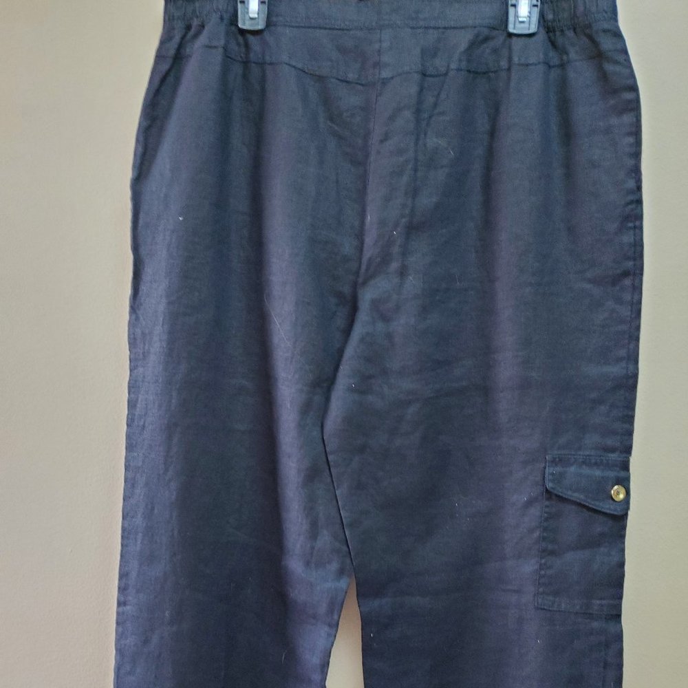 JM Collection Basic 💯 Linen Pants - Picture 2 of 8